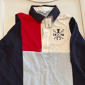 Polo, long sleeves Shirt - kids - JACADI Paris - NWT